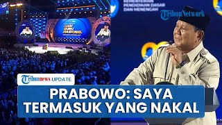 Prabowo Akui Pernah Nakal di Sekolah dan Sebut Ketegasan Guru Membentuk Karakter Dirinya Sekarang
