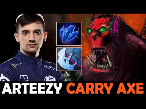 ARTEEZY TRY TO USE CARRY AXE vs TIMADO | DOTA 2 Gameplay