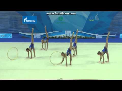 Team Russia- 2 Hoops + 3 Clubs- Final- World Cup Kazan 2015