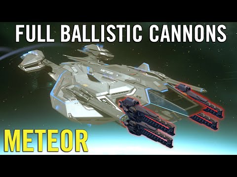 Star Citizen: Full DeadBolt METEOR – 6500 Dps Build Gameplay