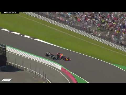 Hamilton vs Verstappen Crash ! -#f1 #verstappen #hamilton