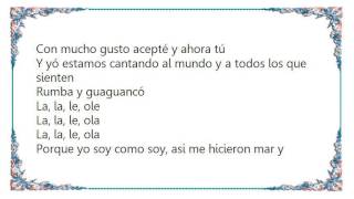 Celia Cruz - La  Voz de la Experiencia Lyrics