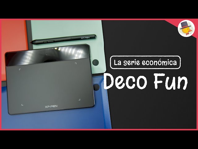 Vídeo relacionado con XP-PEN Deco Fun XS Tableta Gráfica Dibujo Digital 8192 Niveles 4x3 Pulgadas