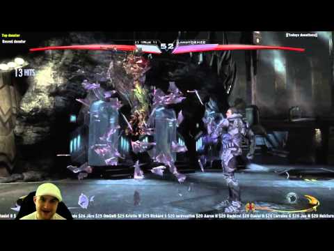 Zod vs Hawk Girl - So close! haha