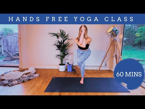 Hands Free Yoga | Wrist less Vinyasa Class | 60 Minute Class