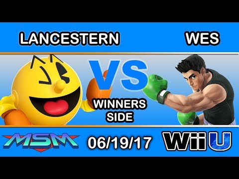 MSM 101 - LanceStern (Pacman) Vs. KH | Wes (Little Mac) Winners Side