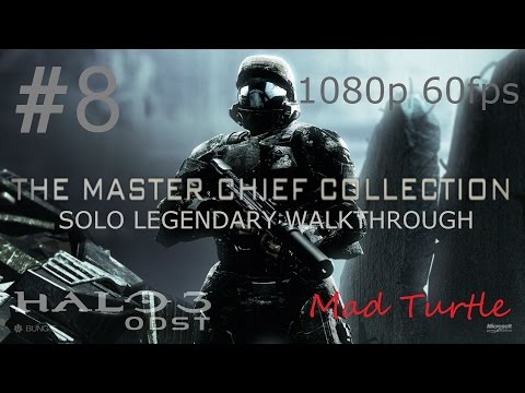 Halo MCC: Halo 3 ODST Solo Legendary Walkthrough Part 8 1080p 60fps - Data Hive