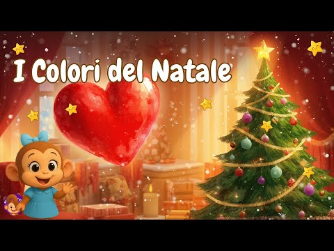 🎄 I Colori del Natale | Canzone di Natale per bambini 🌟🎅