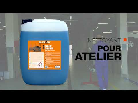 VIDEO - Nettoyant pour atelier