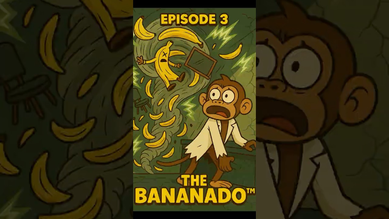 Cartoon Science Experiment Gone Wrong! 🍌 The Bananado (Episode 3)
