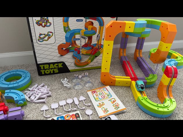 Vídeo relacionado con Goody King Tren Eléctrico Juguete Niños 69 Piezas - Kit de Construcción 3D DIY con Vías Magnéticas, Incluye Trenes Electricos, Juguete Educativo Stem Creativo para Niños de 4 a 12 Años
