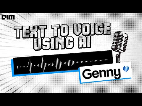 How to convert text to voice using AI | Genny.lovo.ai demo