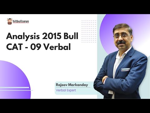 Analysis 2015 Bull CAT - 09 Verbal