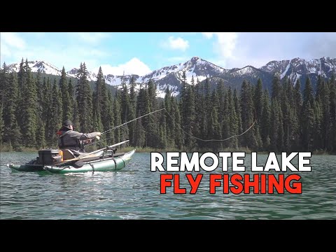 Fly Fishing Remote BC Lakes for Trout | The BEST Dry Fly Fishing Ever!