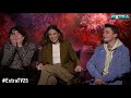 Stranger Things Millie Bobby Brown Finn Wolfhard On Their AWKWARD Kissing Scenes