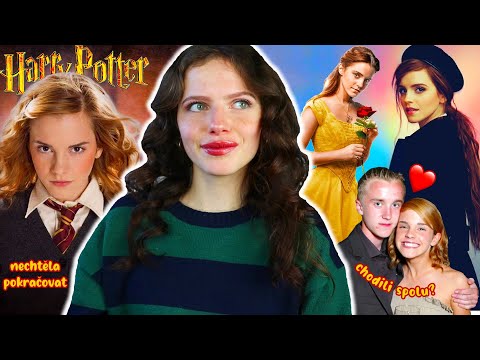 EMMA WATSON | nechtěla pokračovat v Harry Potter filmech a skoro hrála Disney Popelku | Just Justýna