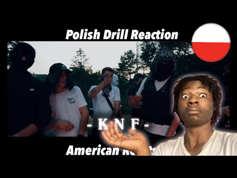 American Reacts to Polish Drill! Stilo - "KNF" #polishrap