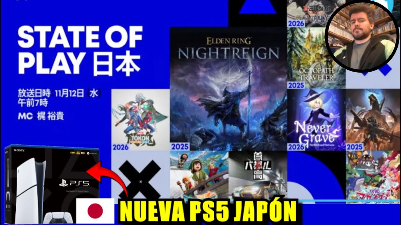 NUEVO MODELO de PS5... ¿EXCLUSIVO para Japón? 🎦 RESUMEN STATE OF PLAY Noviembre 2025