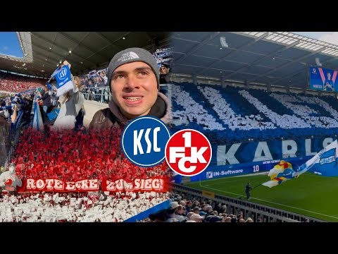 A DERBY to enjoy 🔥 | KARLSRUHER SC vs 1.FC KAISERSLAUTERN | Stadium vlog