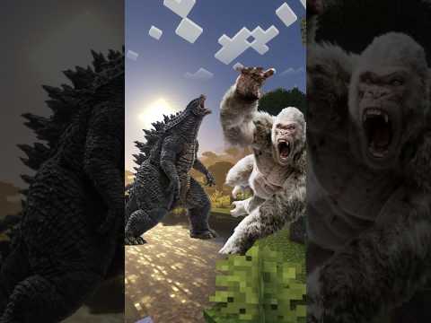 king Kong vs Godzilla #kingkong #godzilla #vs #shorts #whoisstrongest #trending #popular #edit