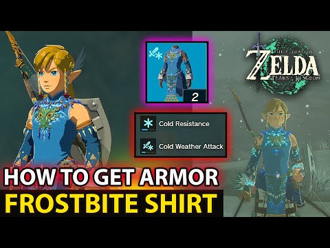 How To Get Weather Attack Frostbite Shirt Cold Resistance Location Guide Zelda Tears of the Kingdom