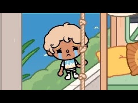 Luuk zit vast op het touw😭😭😭