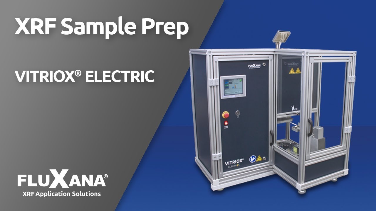FLUXANA VITRIOX ELECTRIC fusion machine for X-ray fluorescence analysis (XRF)