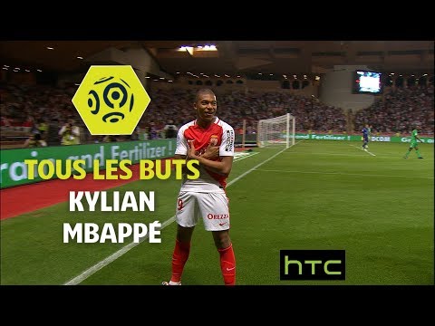 Tous les buts de Kylian Mbappé - AS Monaco 2016-17 - Ligue 1
