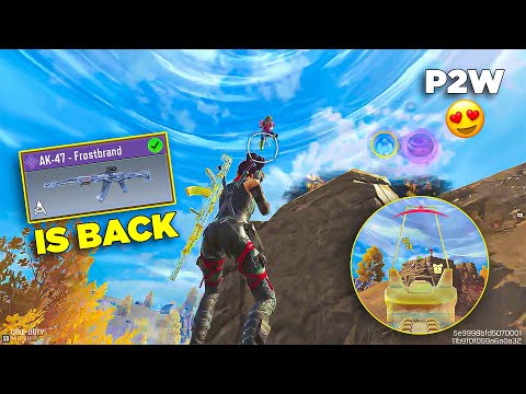 ALL TIME FAVORITE AK-47 SKIN FROSTBRAND 😍 IS BACK | AK47 GUNSMITH IN CODM