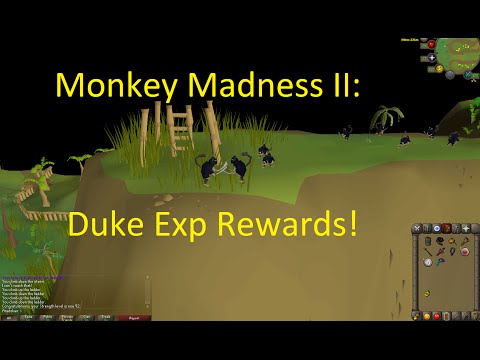 Monkey Madness II Duke Exp Rewards!