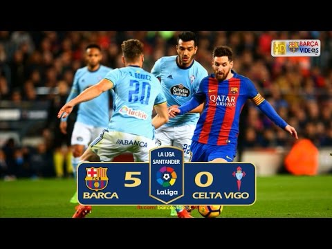 Barca 5-0 Celta Vigo (Liga 2016-17)