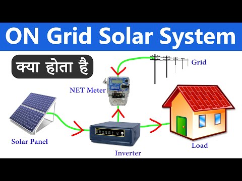 On Grid Solar System | Working of On Grid Solar System