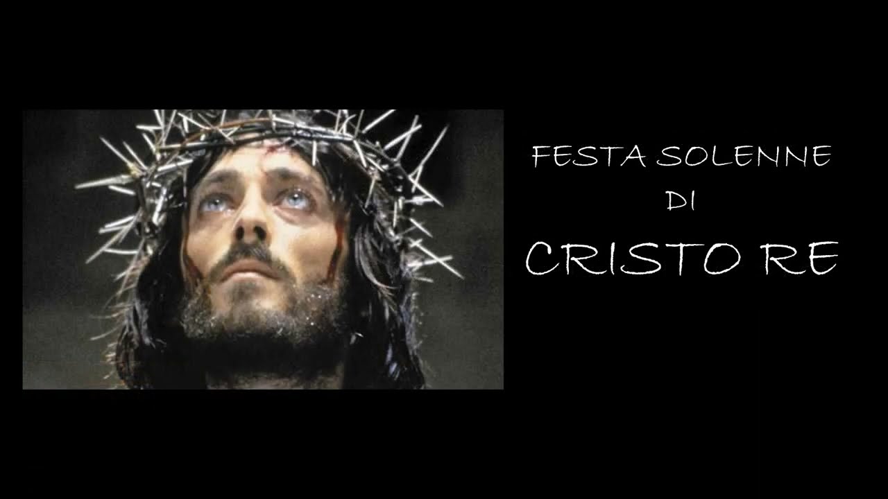 20 novembre 2022 Cristo Re