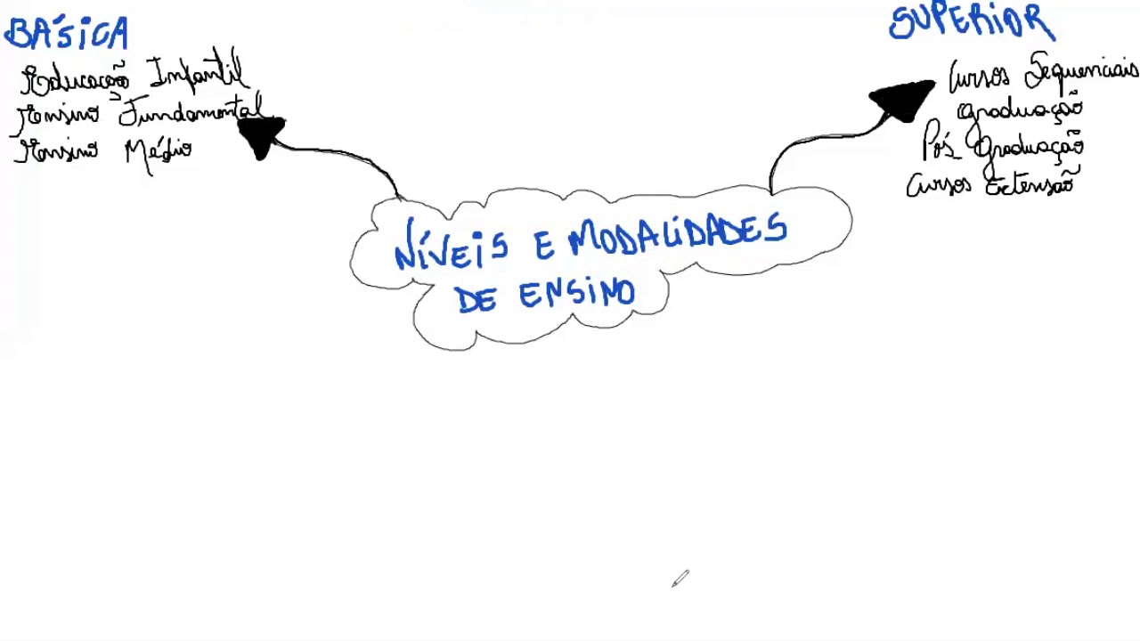 Níveis e Modalidades de Ensino Conforme a LDB | Pedagoga Concurseira
