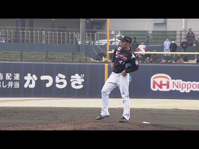 【5回裏】マリーンズのルーキー・小島 ファイターズ・近藤から奪三振!! 2019/3/6 F-M