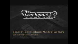 Video thumbnail for Tonehunter BlueLine with Stratocaster and Fender Deluxe Reverb performed by Chris Lindner by TonehunterTV