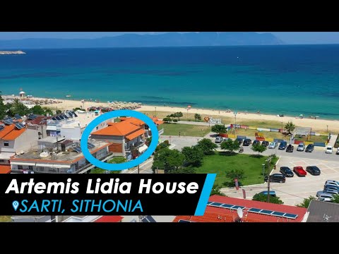 Artemis Lidia-huset, privat innkvartering i sted Sarti, Hellas - Video
