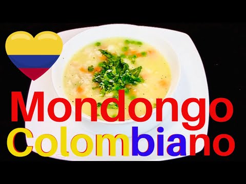 mondongo colombiano - como preparar Pancita de res - sopa de arroz con mondongo - elmundodelynda