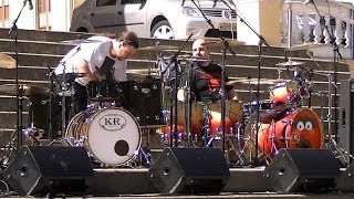 preview picture of video 'Maratona Cultural Florianópolis - Orquestra de Baterias 2014'