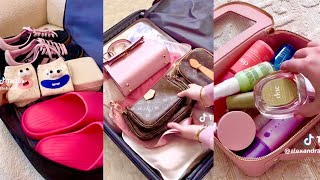 Travel Bag Packing Organizing TikTok Compilation