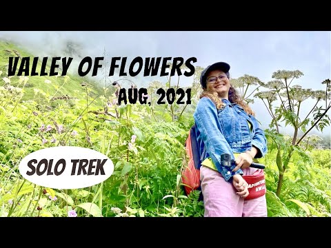 Valley Of Flowers Solo Trek | Aug,2021 | Exploring the Valley | #paromitaspeaks