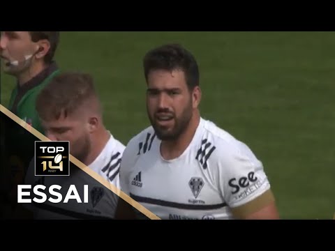 TOP 14 - Essai de Lucas PAULOS (CAB) - Brive - Castres - J25 - Saison 2020/2021