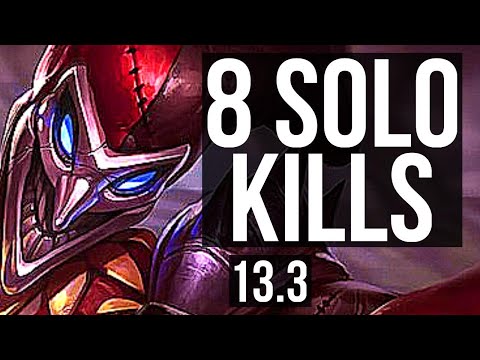SHACO vs LEE SIN (JNG) | 6.5M mastery, 8 solo kills, 1300+ games, Legendary | EUW Master | 13.3