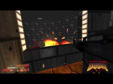 Kicking Demons butts in VR via QuestZDoom is just pure manic fun :)