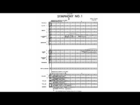 Elliott Carter - Symphony No. 1