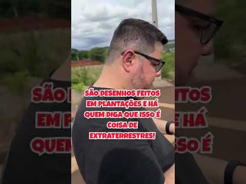 Ipuaçu-SC, guarda um segredo arrepiante: desenhos estranhos em plantações. Comente o que vc acha!
