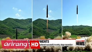 N. Korean state media says ICBM achieved successful re-entry and stage separation