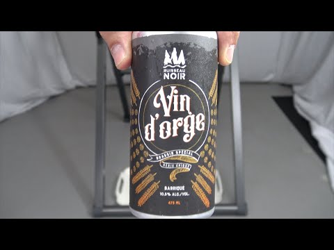 Upside Down Beer Reviews, Microbrasserie Rousseau Noir, Vin d'Orge Brassin Spécial Barrique 2024