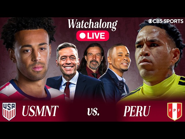 🔔 LIVE: USMNT vs. Peru Watchalong & Instant Reaction