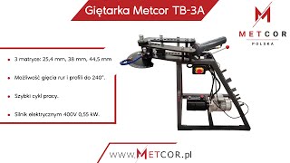 Metcor HYDRAULICZNA ELEKTRYCZNA GIĘTARKA DO RUR PROFILI ZAGINARKA HTB-1 pipe bending machine for sale - Image 4 | Machineryline New Metcor HYDRAULICZNA ELEKTRYCZNA GIĘTARKA DO RUR PROFILI ZAGINARKA HTB-1 pipe bending machine | Image 4 - Machineryline